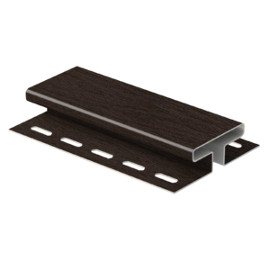 H-планка Timberblock Рейка фасадная Орех тёмный