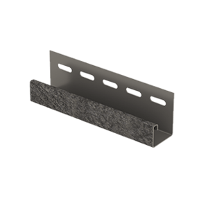 J-планка Стоун-хаус Кирпич Графитовый