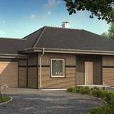 Фасадные панели Stone house S-Lock Ригельный кирпич