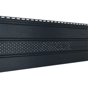 Классический софит Графитовый (с частичной перфорацией)