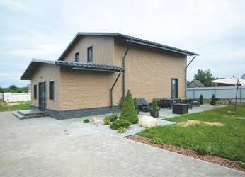Фасадная панель Stone House Кирпич бежевый