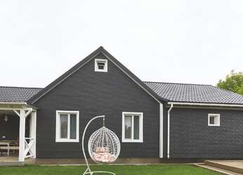 Фасадная панель Stone House Кирпич графитовый