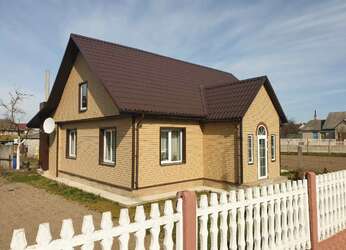 Фасадная панель Stone House Кирпич песочный