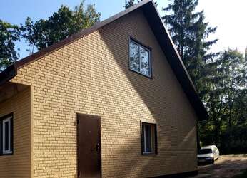 Фасадная панель Stone House Кирпич песочный