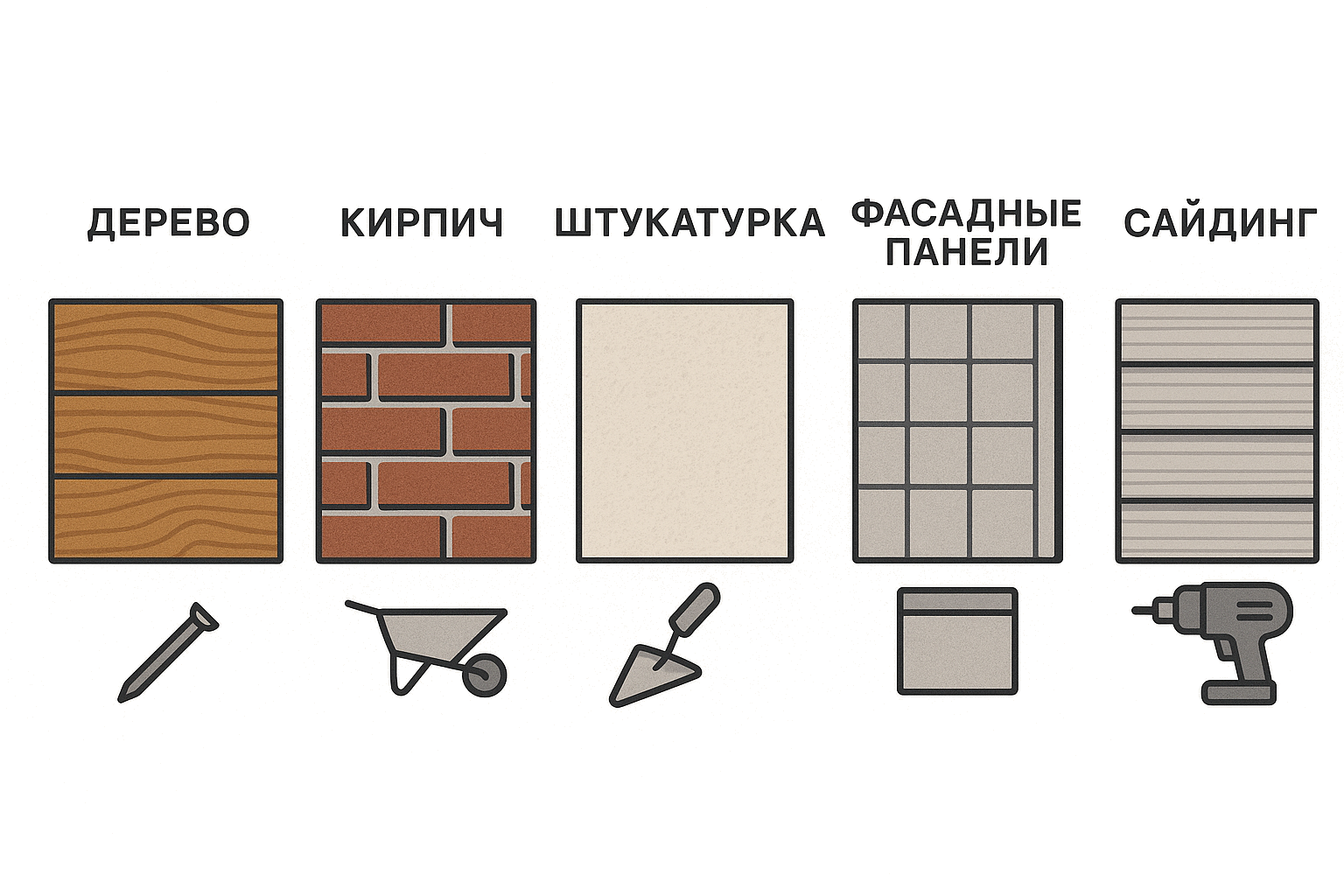 Что для облицовки фасада?